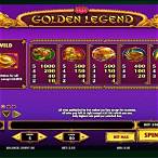 golden legend slot